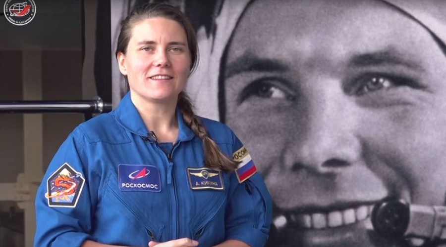 Первая женщина-космонавт из Новосибирска Анна Кикина накануне полёта в космос обратилась к землякам