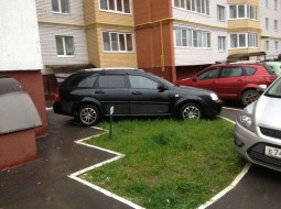 В Новосибирской области могут повысить штраф за парковку на газоне
