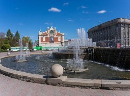 Фонтаны Новосибирска запустят к 9 мая