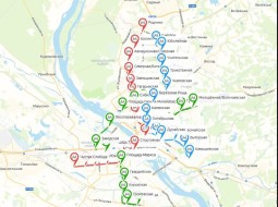 В Новосибирске обещают построить 32 новых станции метро