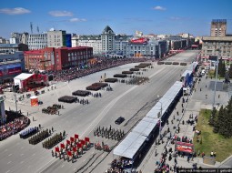 На время проведения репетиций военного парада изменятся маршруты общественного транспорта